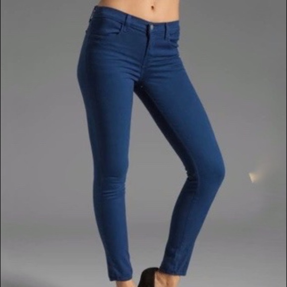 J Brand Super Skinny Jeans Nightfall - Size 27